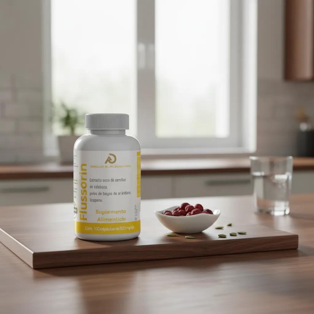Flussorin Argum 100 Capsulas Licopeno Apoyo Prostata - imagen 2