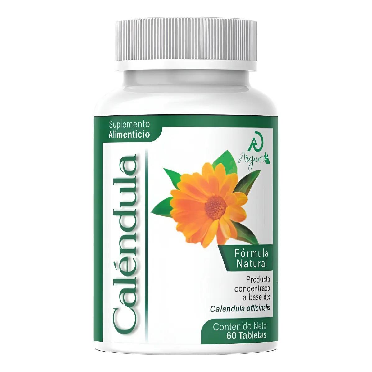 Caléndula 60 Tabletas Suplemento Alimenticio