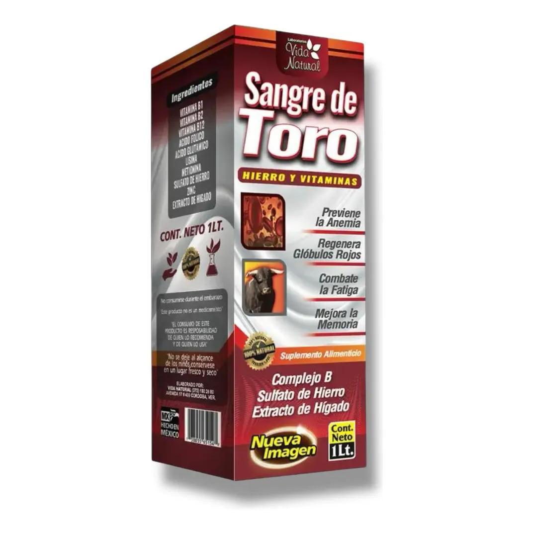Sangre De Toro Tonico 1 Litro Hierro Y Vitaminas, Complejo B