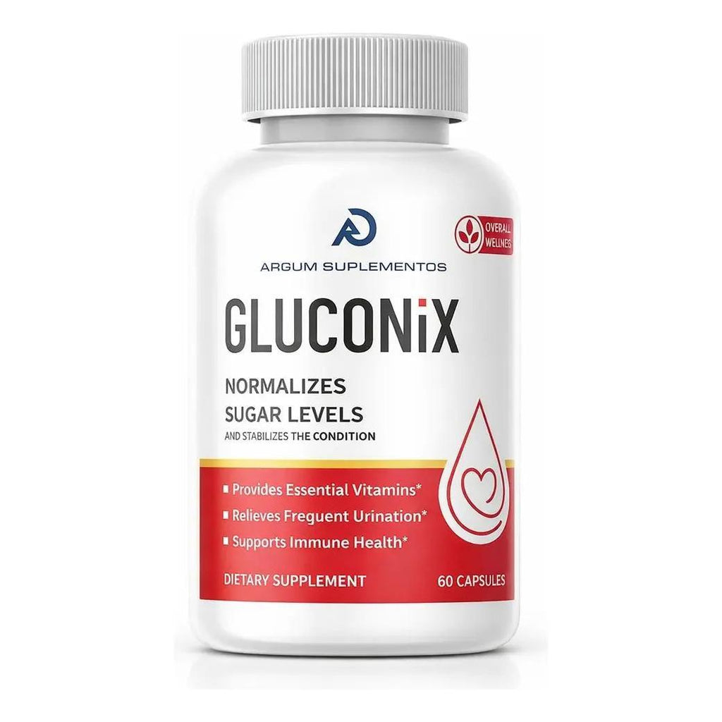 Gluconix 60 Cápsulas Suplemento| Glucosa| Canela| Curcuma