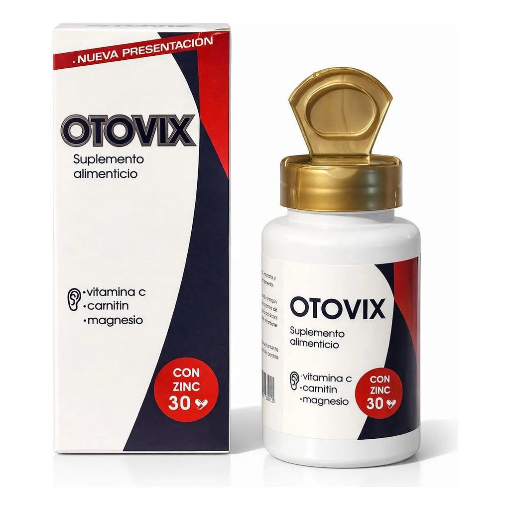 Otovix Para El Sistema Auditivo, Carnitina 30caps Suplemento - imagen 2