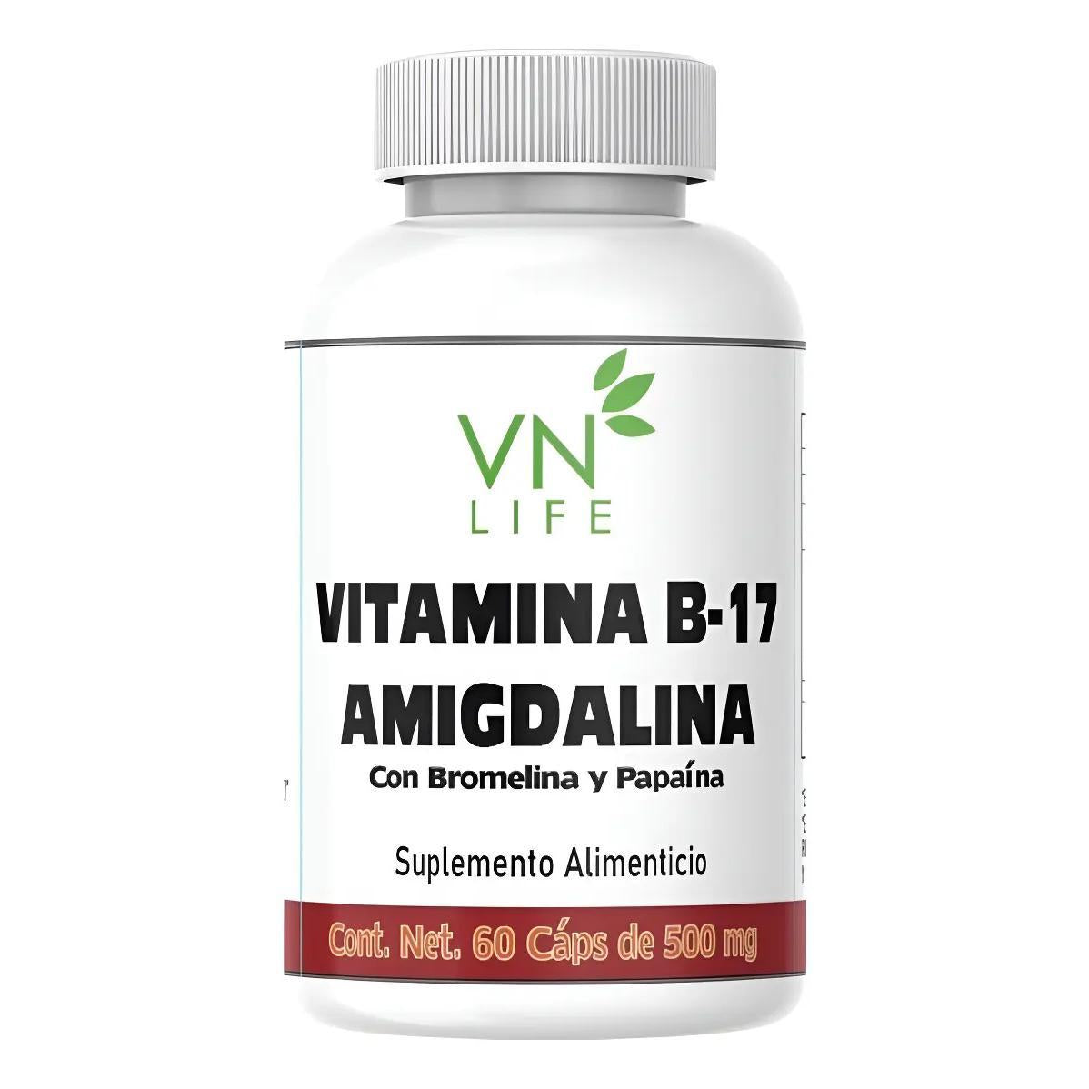 Vitamina B17 Amigdalina Suplemento Alimenticio 60 Caps