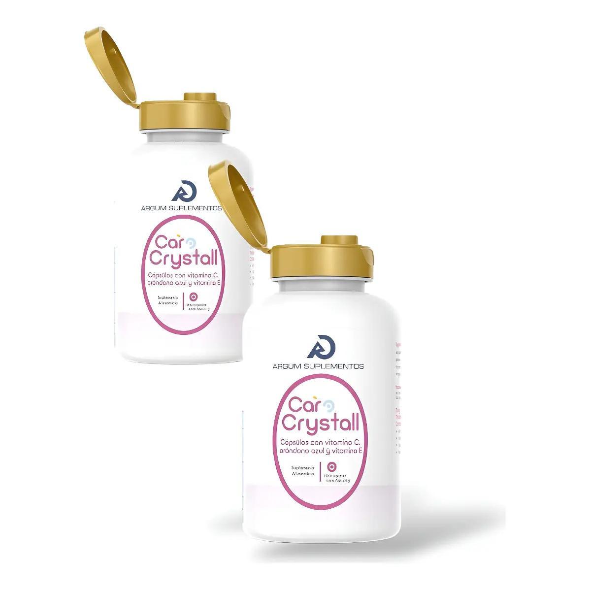 2 Pack Caro Kristall Suplemento Alimenticio 100 Cápsulas