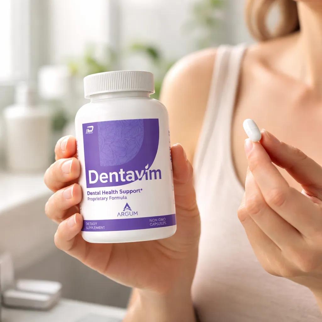 Dentavim 60 Capsulas Apoyo Dientes Sin Sabor - imagen 3