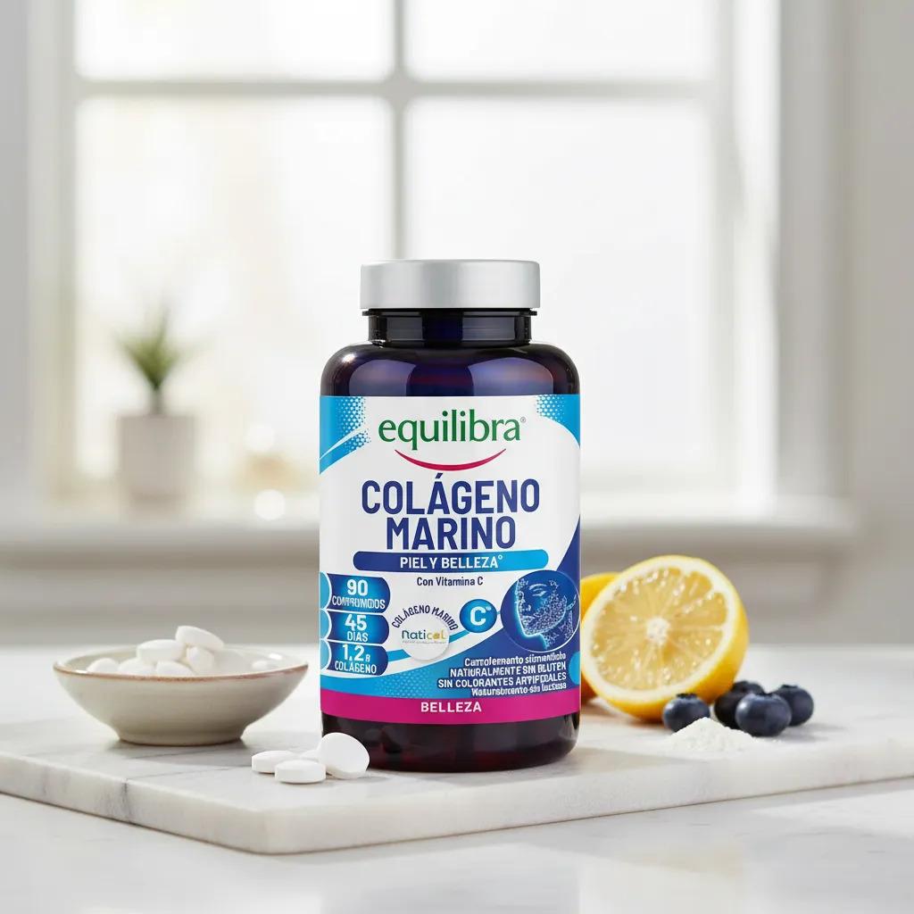 Colageno Marino 90 Comprimidos Piel Y Belleza Vit C - imagen 2