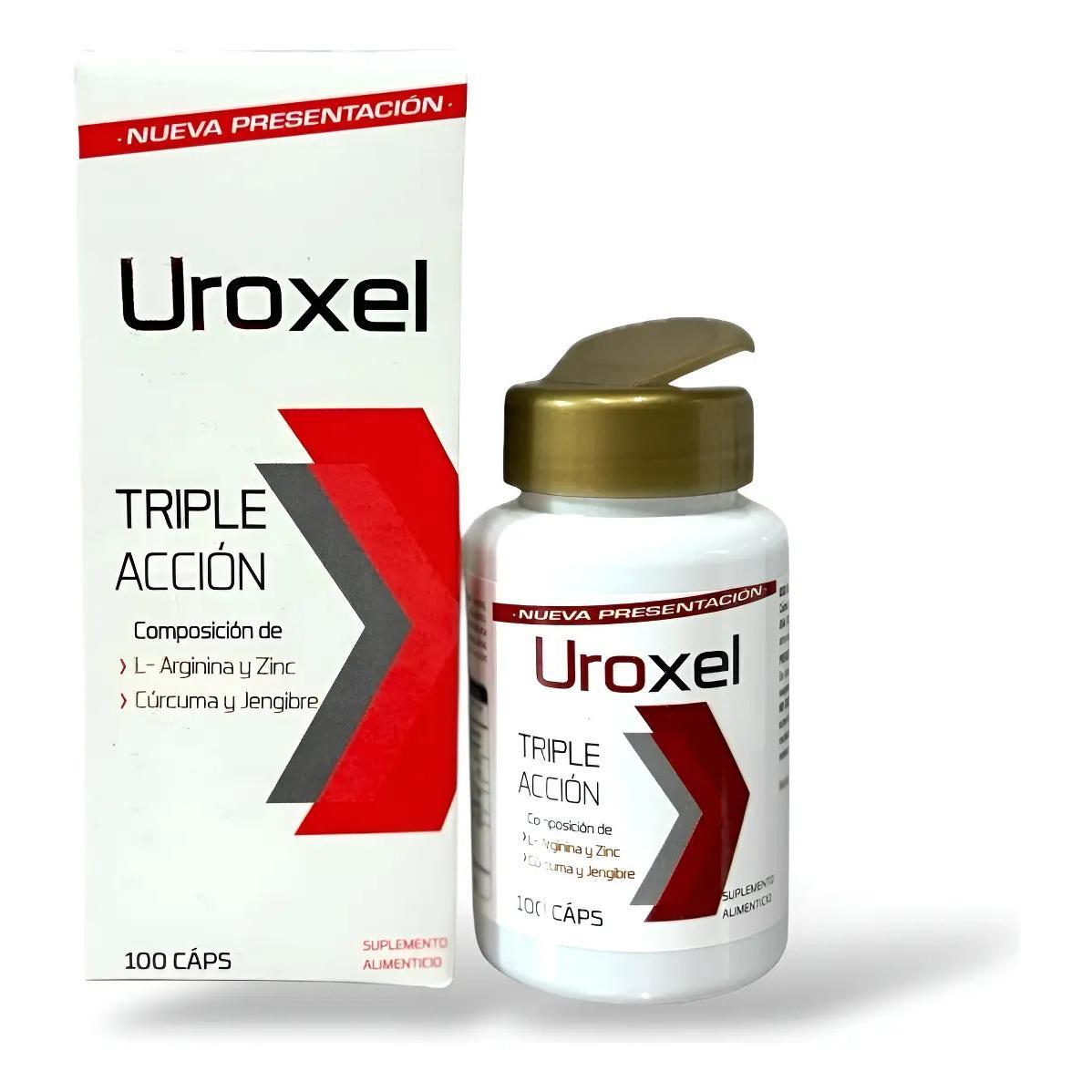 Uroxel L-arginina Nueva Presentación Suplemento 100 Caps