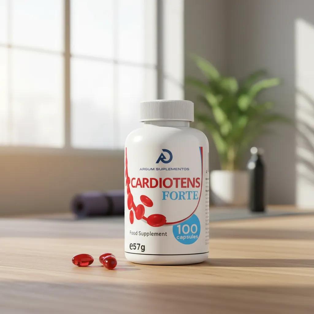 Suplemento Cardiotens 100 Capsulas Apoyo Cardiovascular - imagen 2
