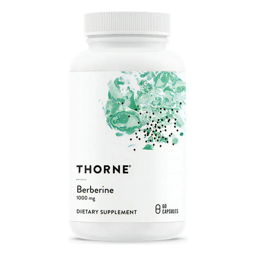 Suplemento Thorne Berberina 1000mg Cáps Sin Gluten 60 Caps