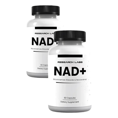 2pack Nad+ Booster Nicotinamida + Resveratrol 60 Capsulas