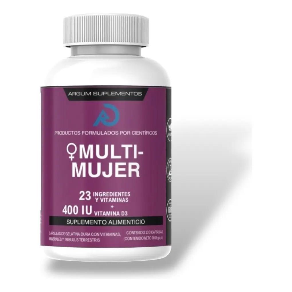 Multivitamínico Mujer +23 Vitaminas, Goji,mangostan,bilberry