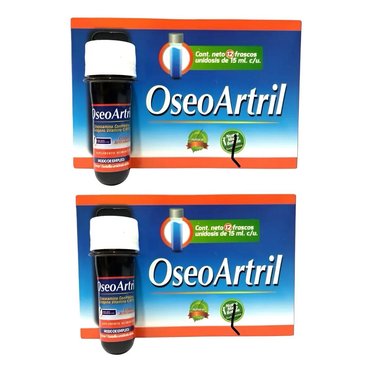 2 Pack Oseo Artril Suplemento Alimenticio