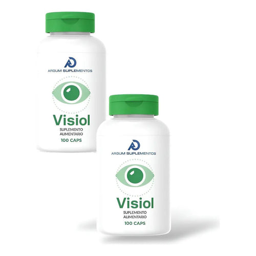 2 Pack Visiol Suplemento Argum Vista 100 Cápsulas