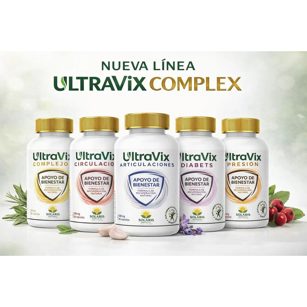Ultravix Complejo B| Vitaminas B1 B2 B3 B6 B12| 60 Caps - imagen 4