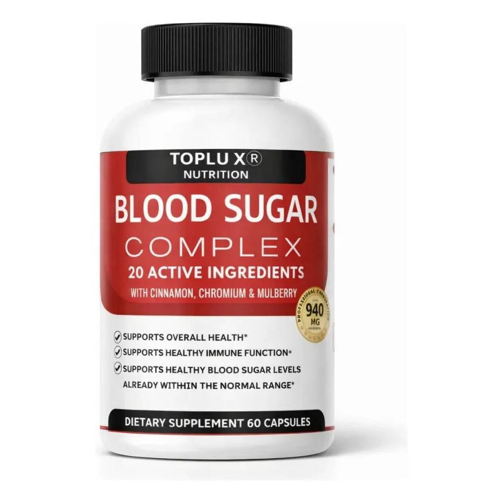 Blood Sugar Complex| Suplementoglucosa|canela Cromo 60 Caps