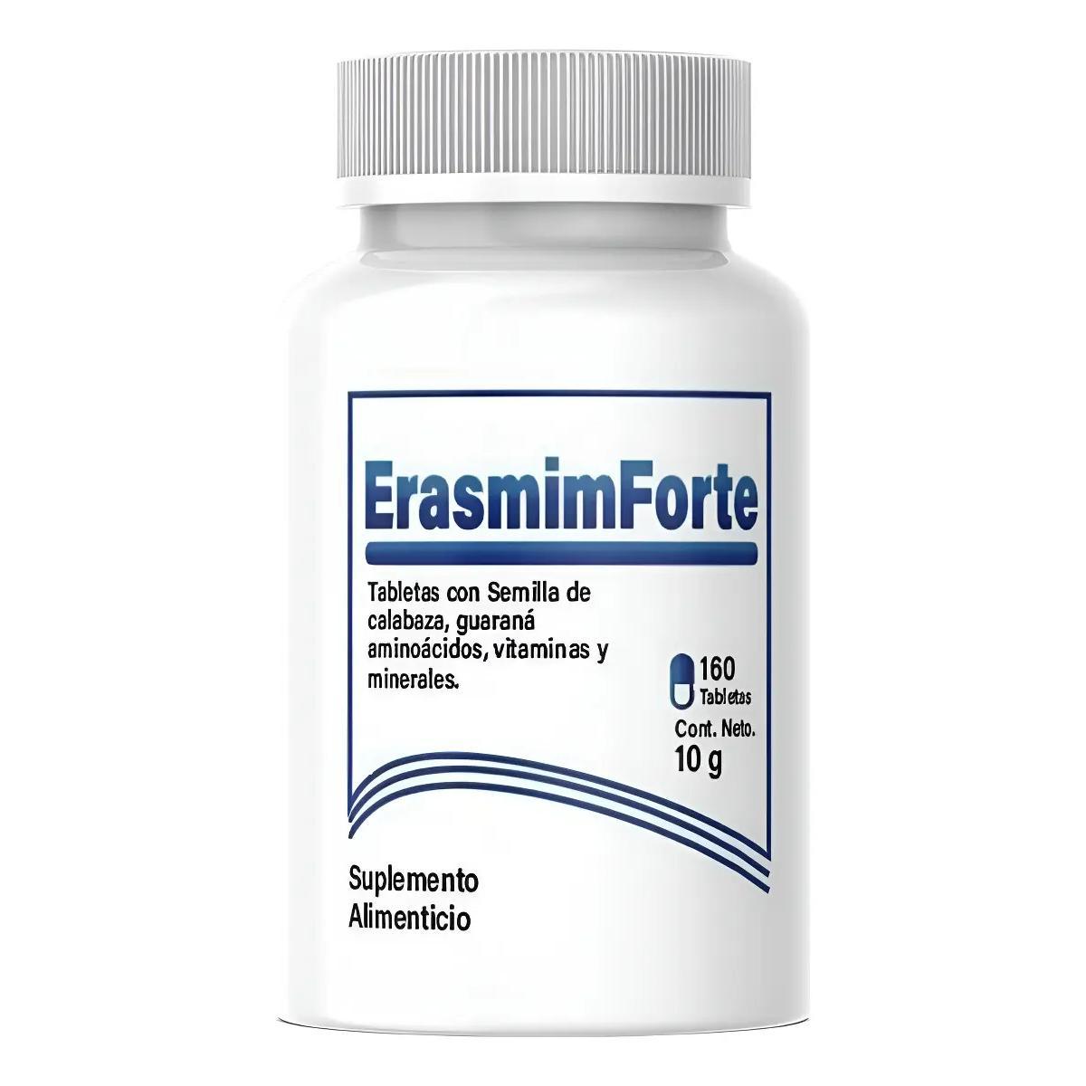 Erasmim Forte Suplemento Alimenticio 160 Tabletas