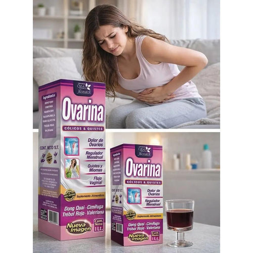 2pack Ovarina| Tónico 1lt |regulador Menstrual |cólicos - imagen 2