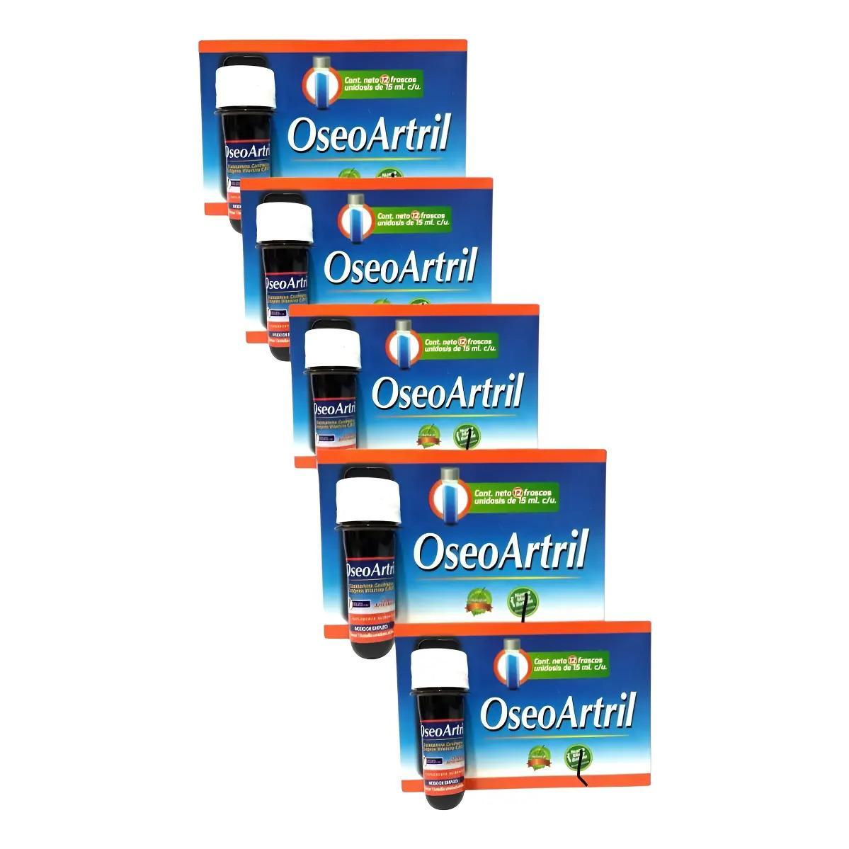 5 Pack Oseo Artril Suplemento Alimenticio