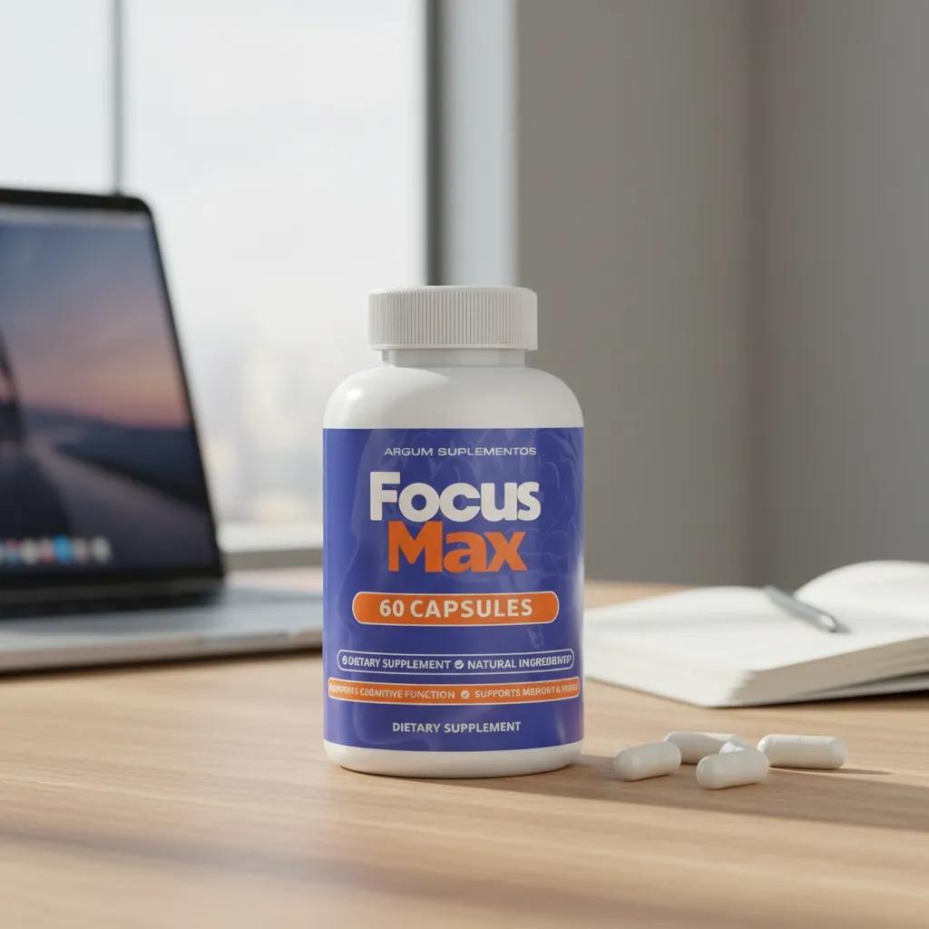 Focus Max 60 Capsulas Apoyo Vista Luteina Zeaxantina - imagen 2