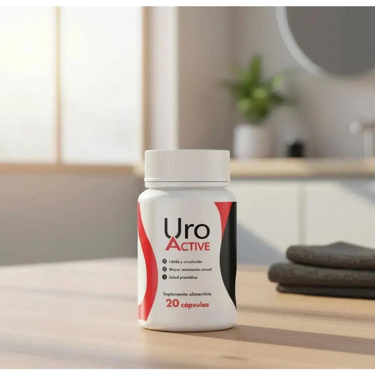 Uroactive 20 Capsulas Apoyo Prostata Saw Palmetto - imagen 2