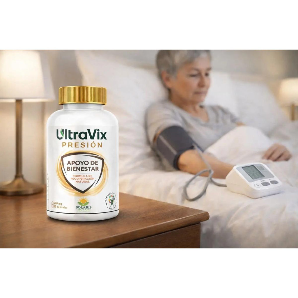 Ultravix Presión| Ajo,espino Blanco,olivo| 60 Cápsulas - imagen 2