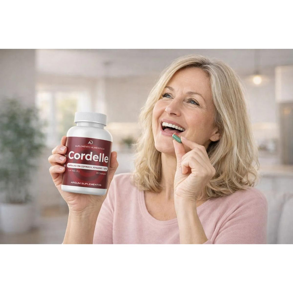 Cordelle Argum Suplemento Apoyo Cardiovascular 30 Cápsulas - imagen 3