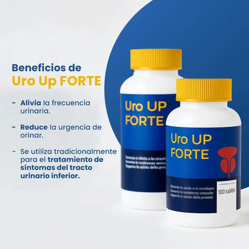2 Pack Uro Up Forte 100 Tabletas Suplemento Para La Prostata - imagen 2
