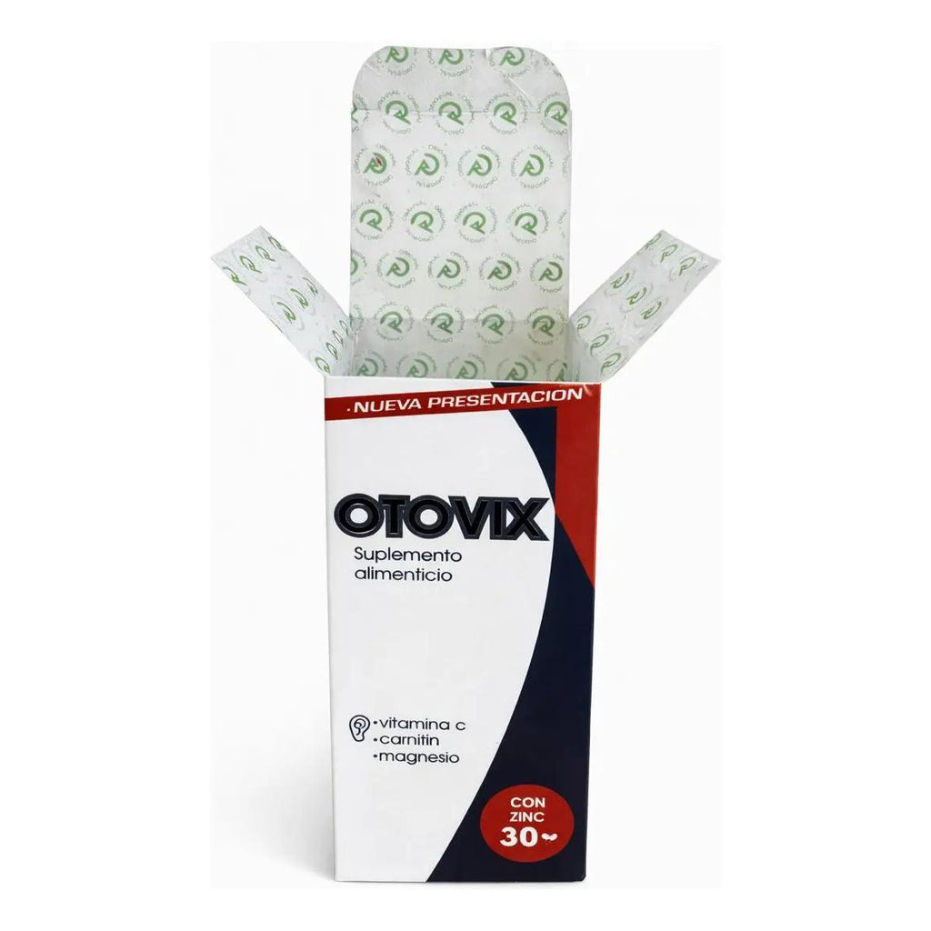Otovix Para El Sistema Auditivo, Carnitina 30caps Suplemento - imagen 4
