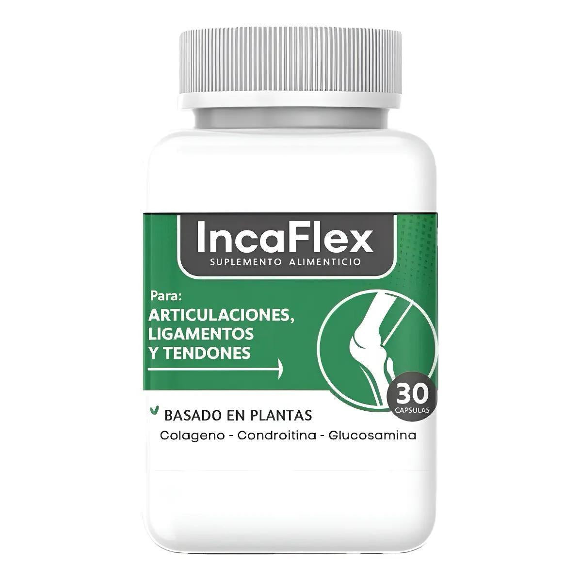 Incaflex 30 Capsulas Suplemento Articulaciones Glucosamina