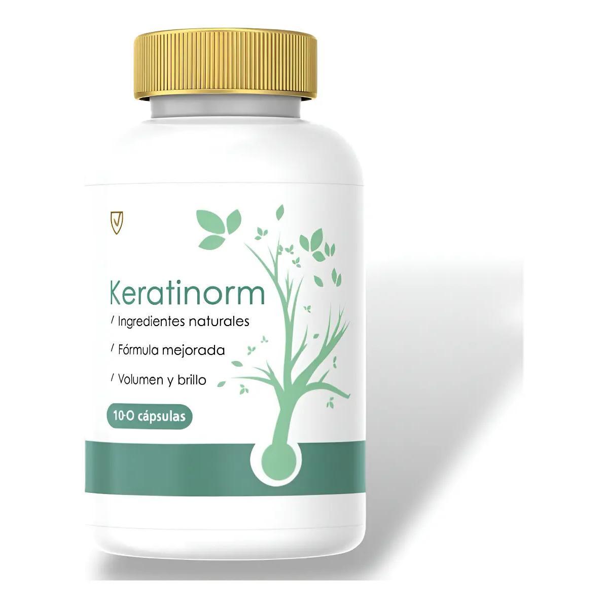 Keratinorm Suplemento 100 Caps Biocomplejo Herbal