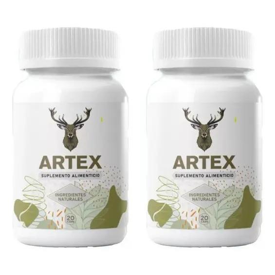 Suplemento Artex Cola De Caballo 100g 20 Cápsulas 2 Cajapack - imagen 2