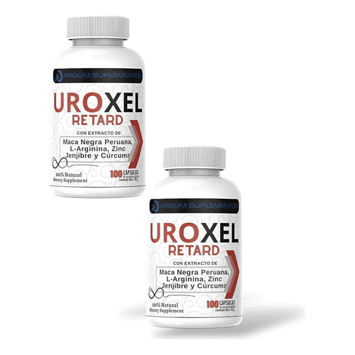 2pack Uroxel Retard Suplemento Apoyo Próstata 100 Caps - imagen 2