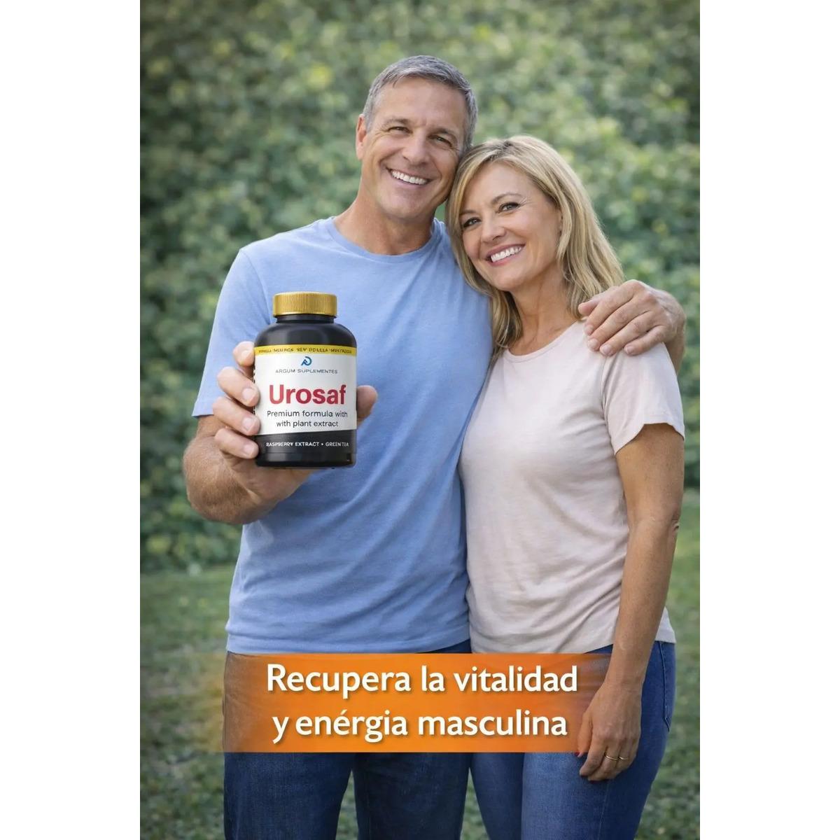 Urosaf| Suplemento| 100cap| L-arginina| Maca| Apoyo Urinario - imagen 4