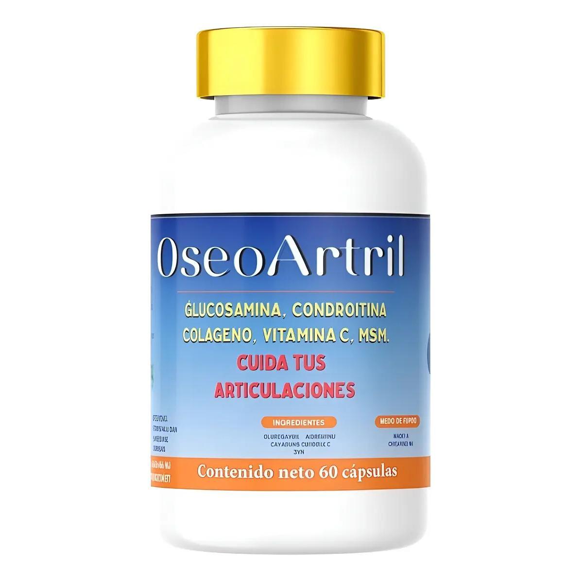 Óseo Artril Nueva Presentación Suplemento Alimenticio 60cps