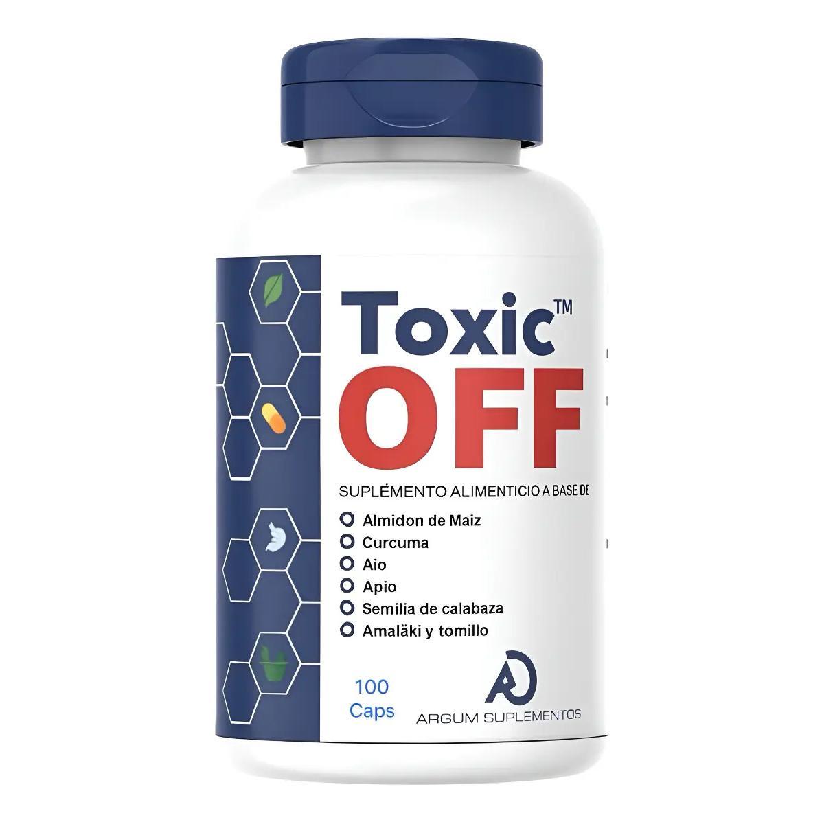 Toxicoff 100 Capsulas Suplemento Elimina Parásitos
