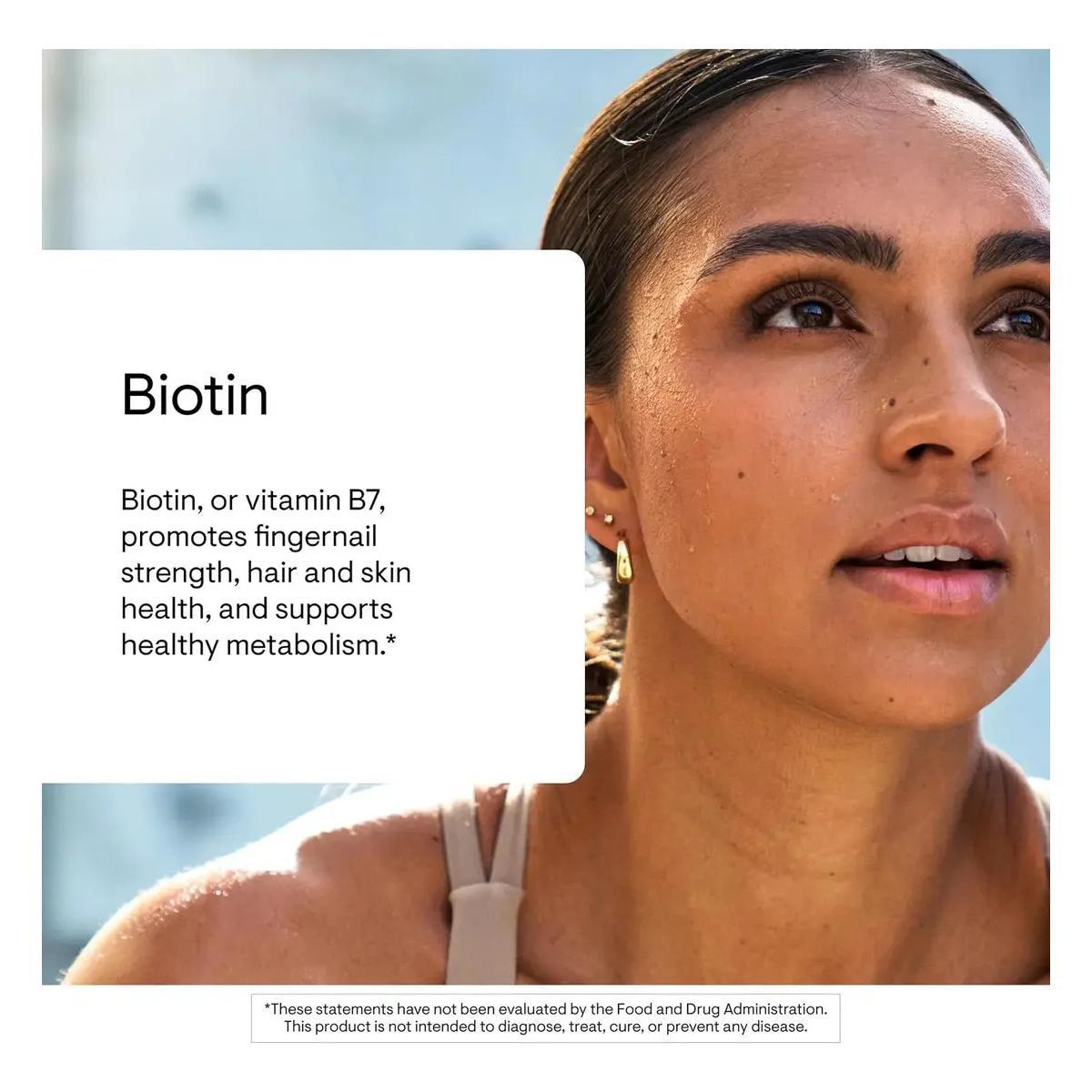 Biotina 8 Mg Thorne 60 Cápsulas Sabor Sin Sabor - imagen 5