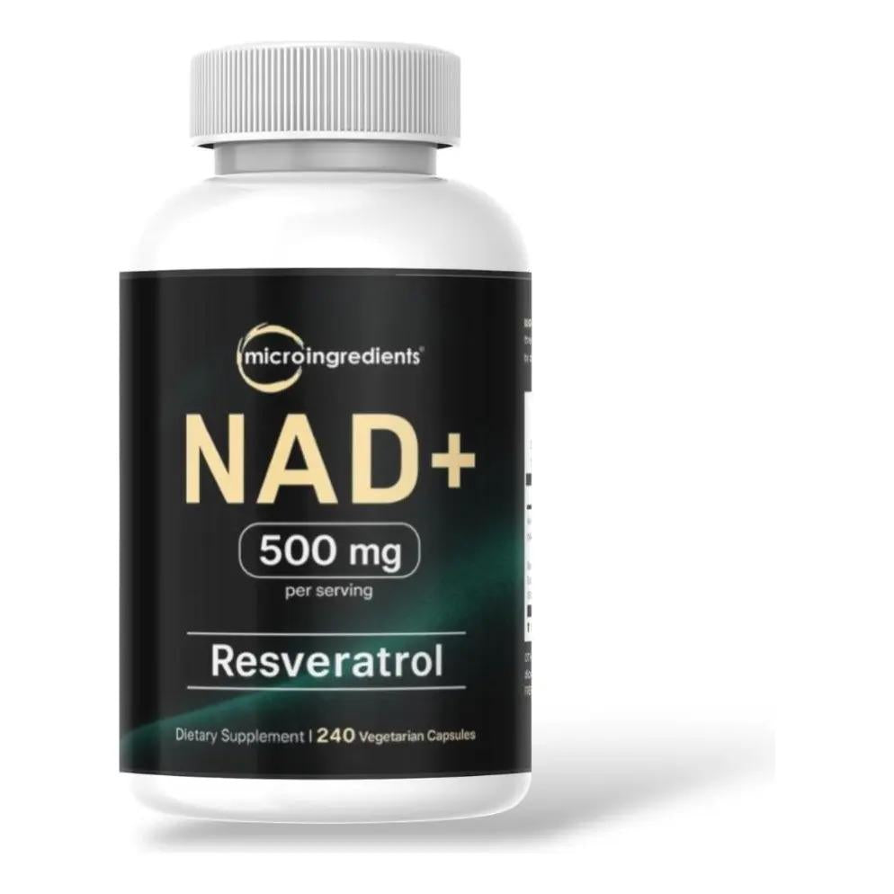 Nad+ Resveratrol 240 Cápsulas Suplemento Alimenticio