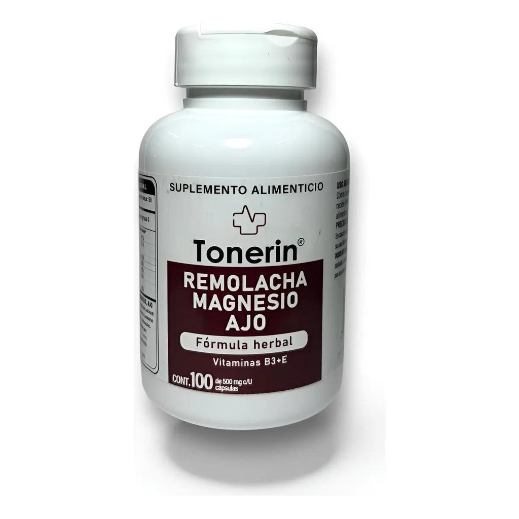 Tonerin Suplemento Alimenticio Remolacha 100 Capsulas