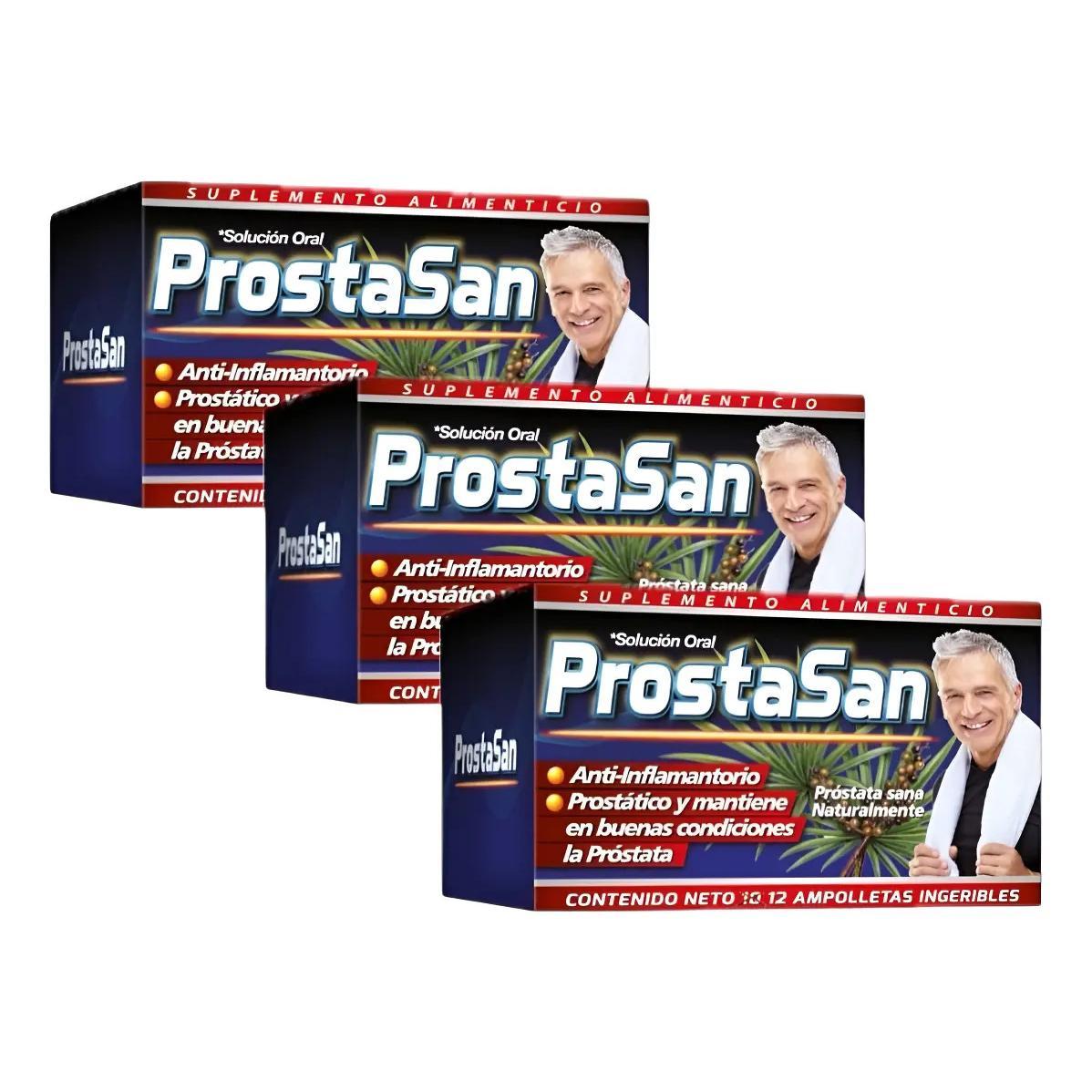 3 Pack Prostasan Suplemento Alimenticio Para La Próstata