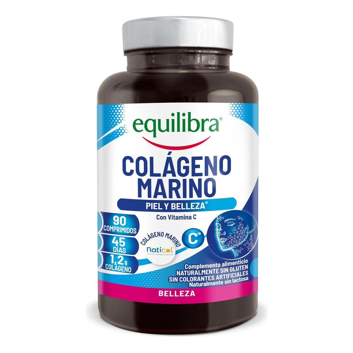 Colageno Marino 90 Comprimidos Piel Y Belleza Vit C