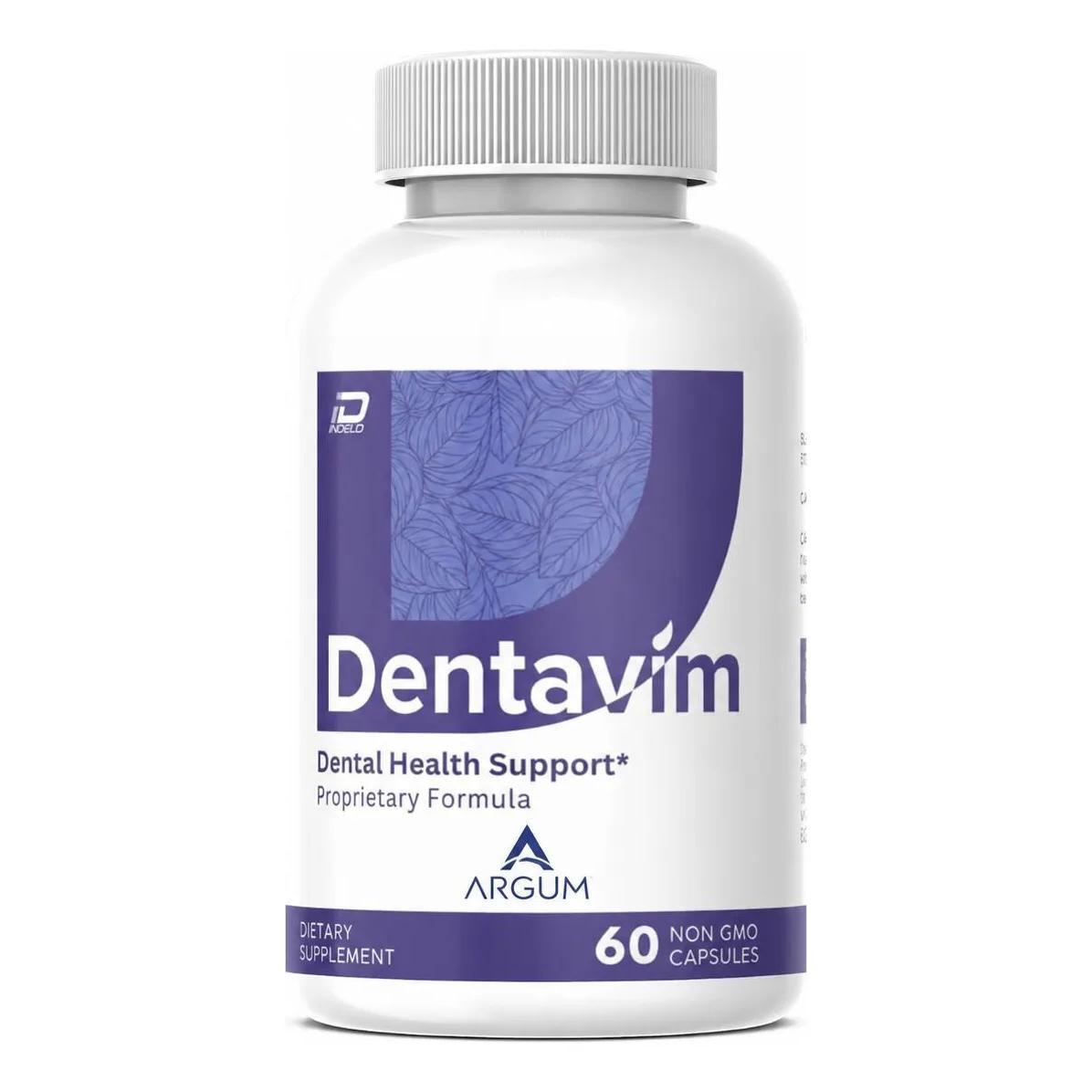 Dentavim 60 Capsulas Apoyo Dientes Sin Sabor
