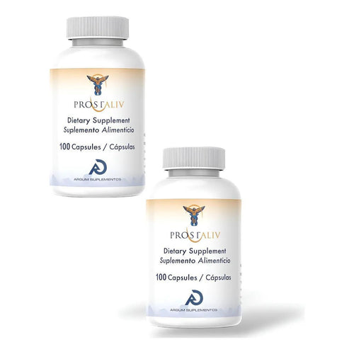 2pack Prostaliv Suplementó 100 Caps Apoyo Prostata