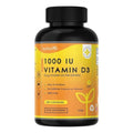 Vitamina D3 Suplemento 180 Cápsulas Sin Sabor