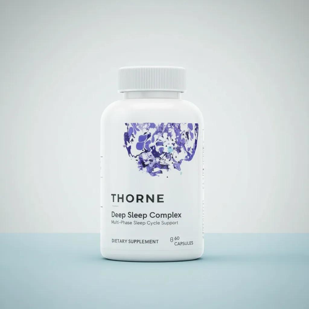 Thorne Deep Sleep Complex 60 Caps Apoyo Dormir Suplemento - imagen 3