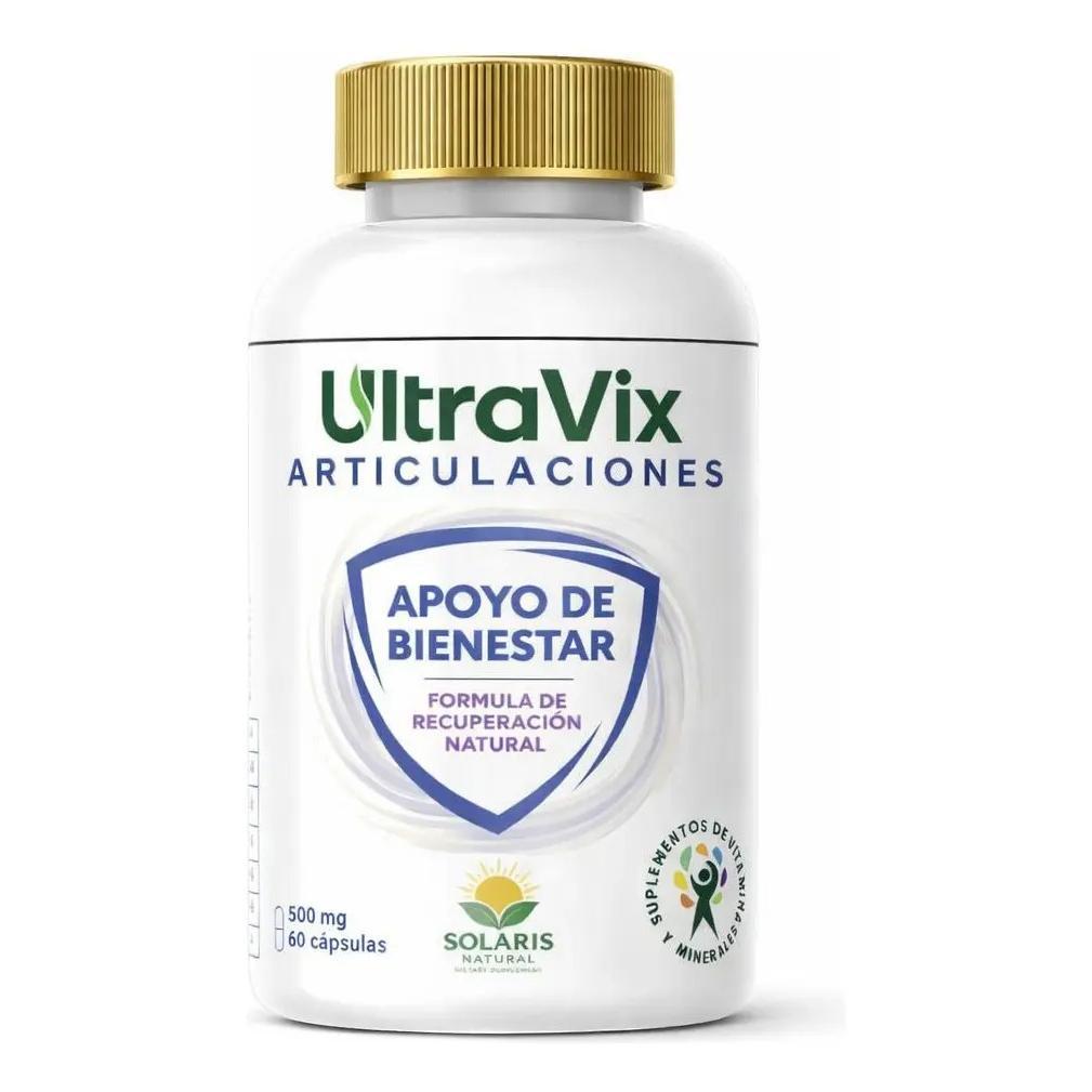 Ultravix Articulaciones Curcuma, Pimienta Negra 60 Capsulas