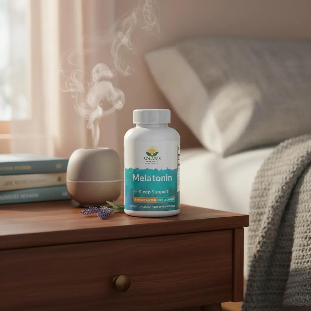 Melatonina 3mg 250 Capsulas Solaris Suplemento Sin Sabor - imagen 2