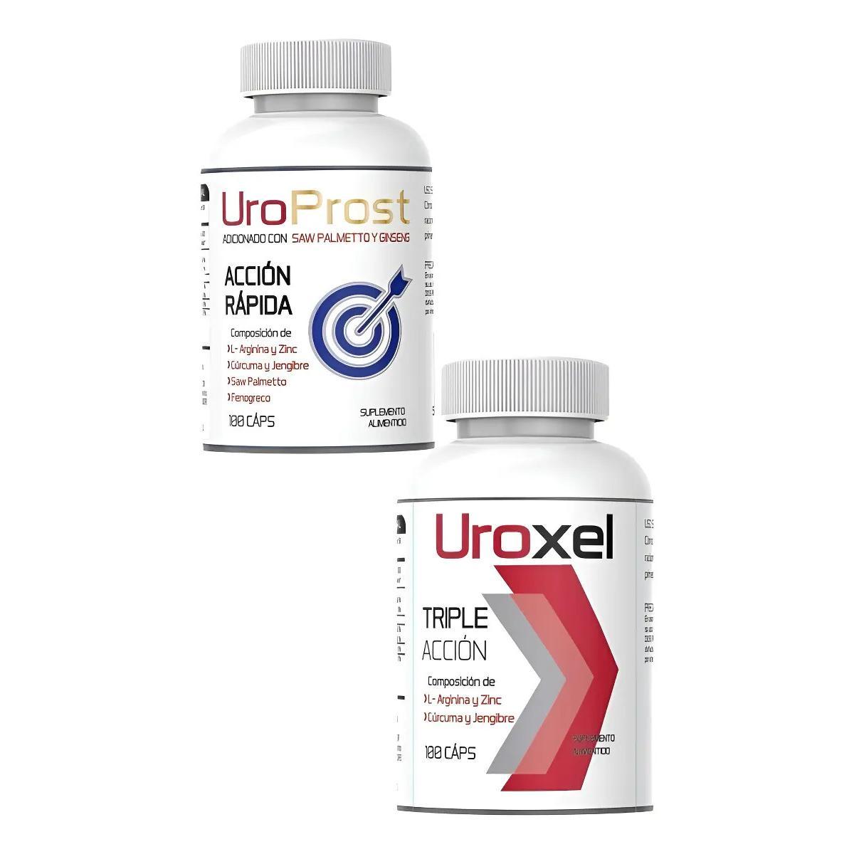 Uroxel + Uroprost Apoyo Próstata Suplemento Accion Rápida